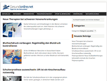 Tablet Screenshot of gesundonline.net